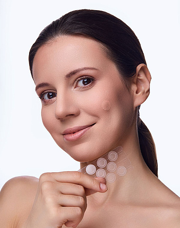 Патчи от прыщей и акне с микроиглами 8 шт Beauty Style 3